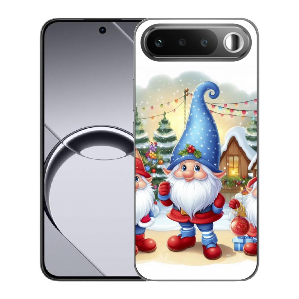 mmCase gél tok a Realme 16 5G-hez – karácsonyi manók