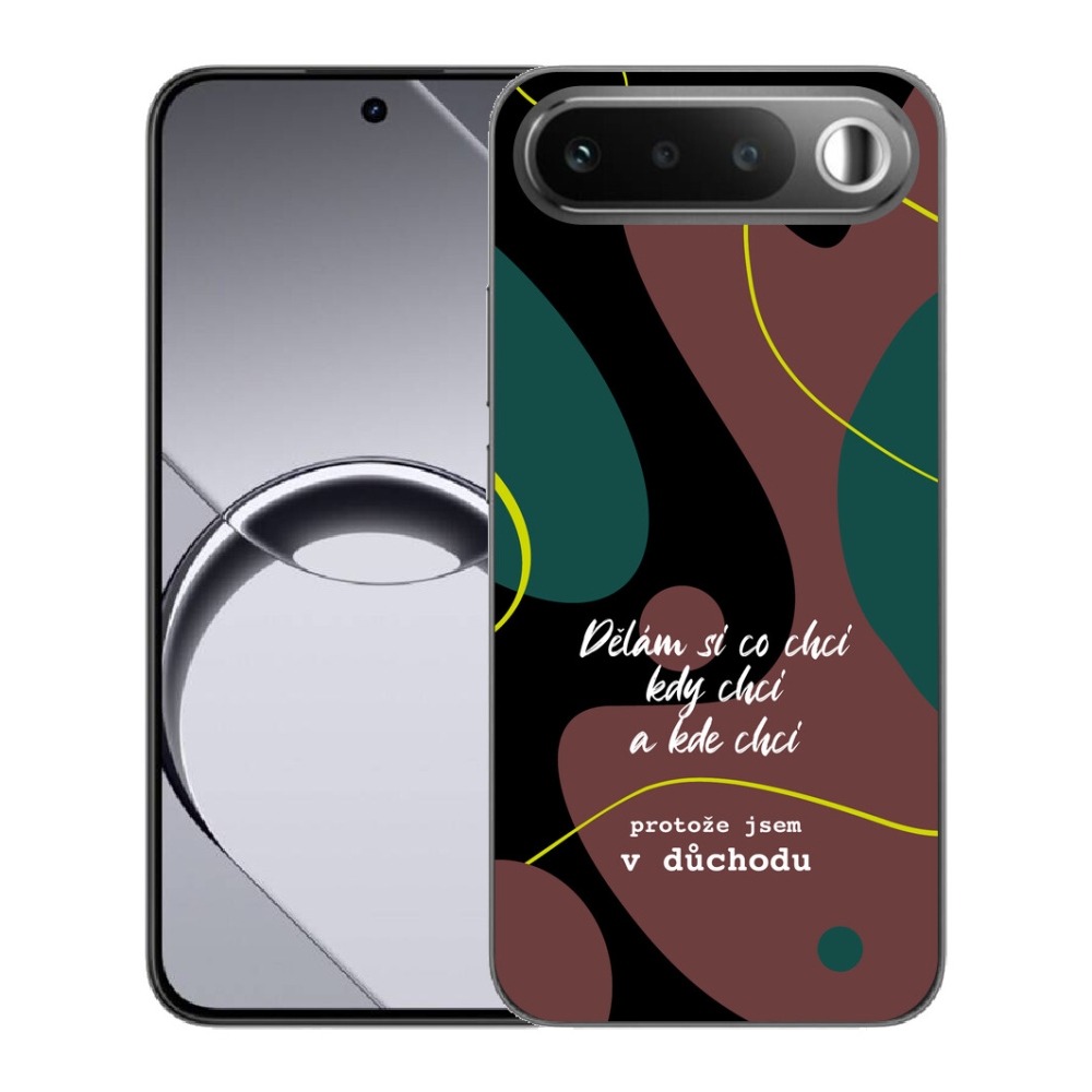 mmCase géltok a Realme 16 5G-hez – vicces felirat, 10 fekete háttér