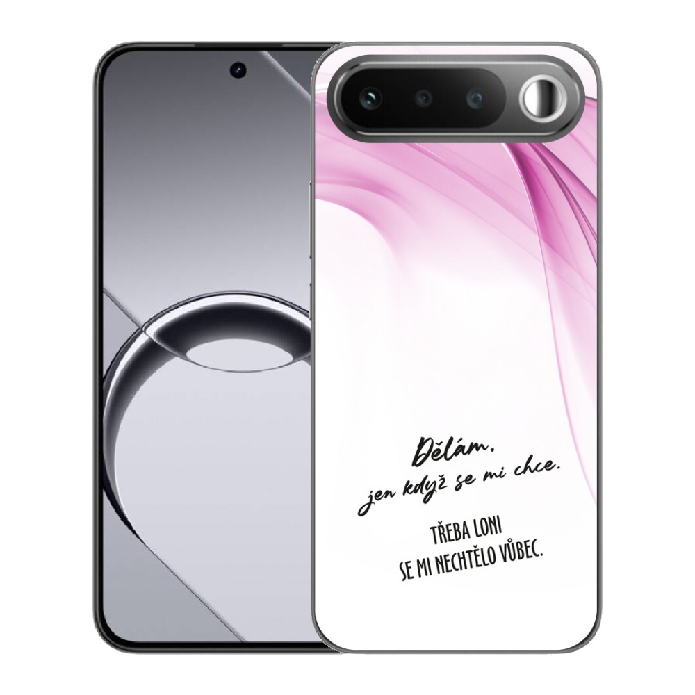 mmCase géltok a Realme 16 5G-hez – vicces felirat, 12, fehér háttér