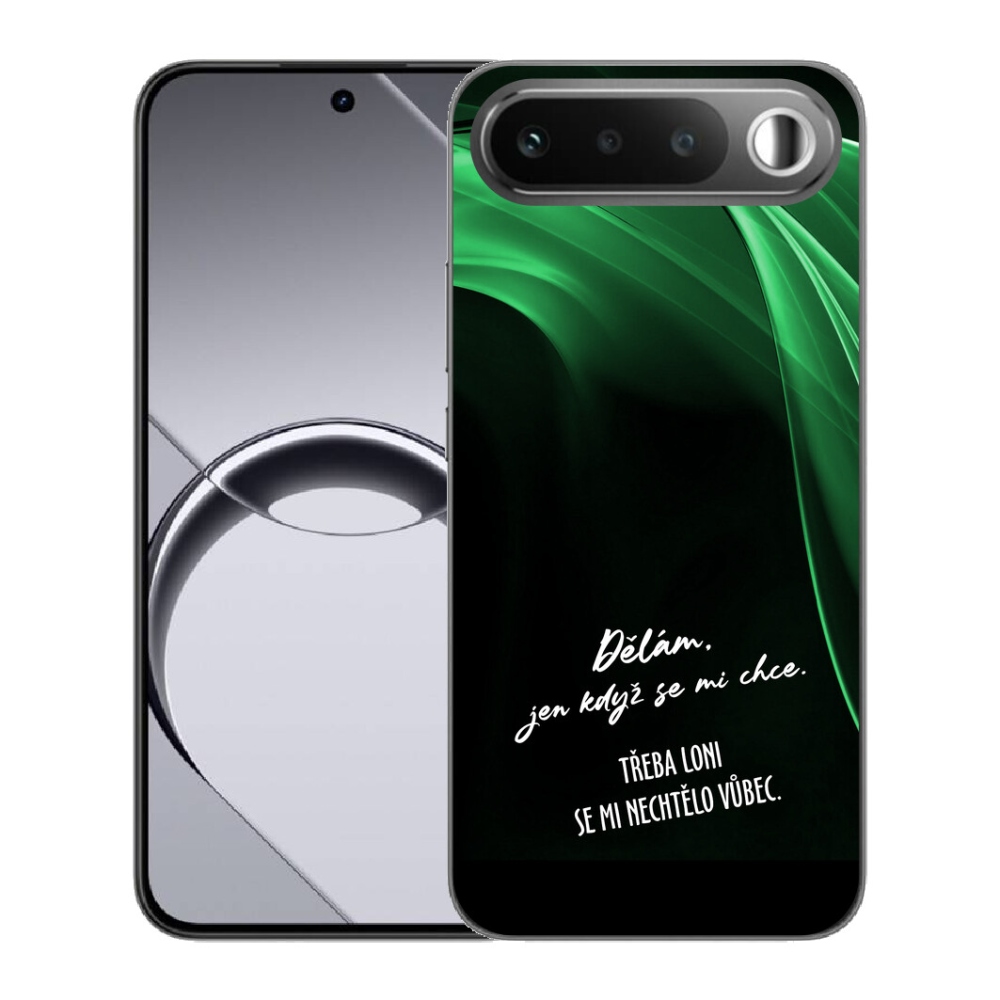 mmCase géltok a Realme 16 5G-hez – vicces felirat, 12, fekete háttér