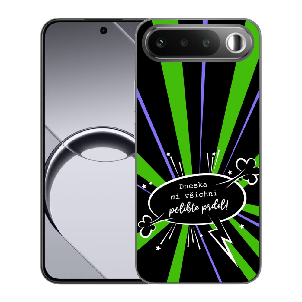 mmCase géltok a Realme 16 5G-hez – vicces felirat, 15, fekete háttér