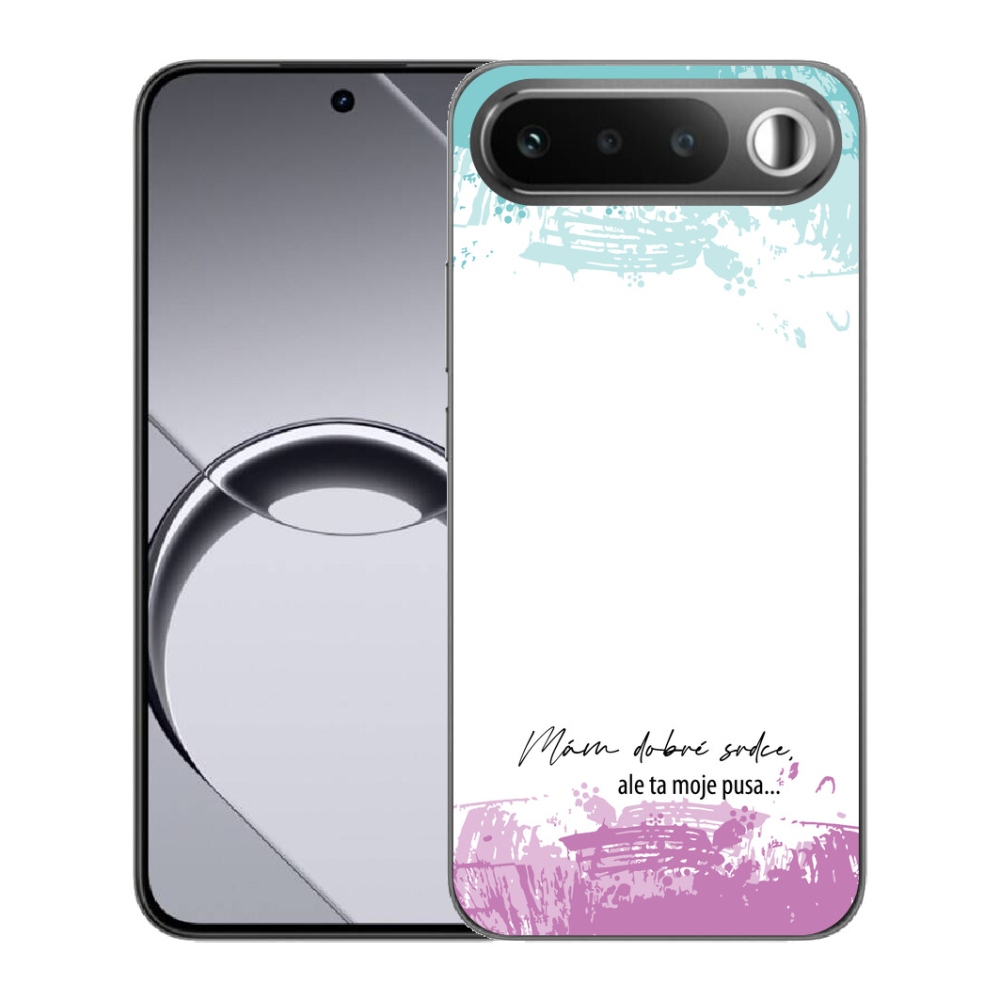 mmCase géltok a Realme 16 5G-hez – vicces felirat, 3 fehér háttér
