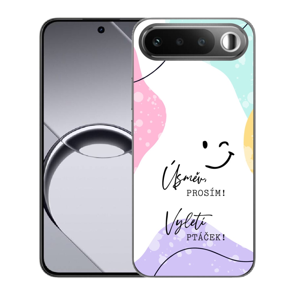 mmCase géltok a Realme 16 5G-hez – vicces felirat, 4 fehér háttér