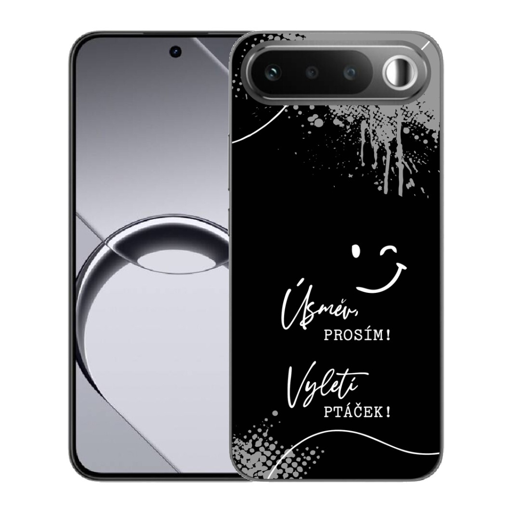 mmCase gél tok a Realme 16 5G-hez – vicces felirat, 4 fekete háttér