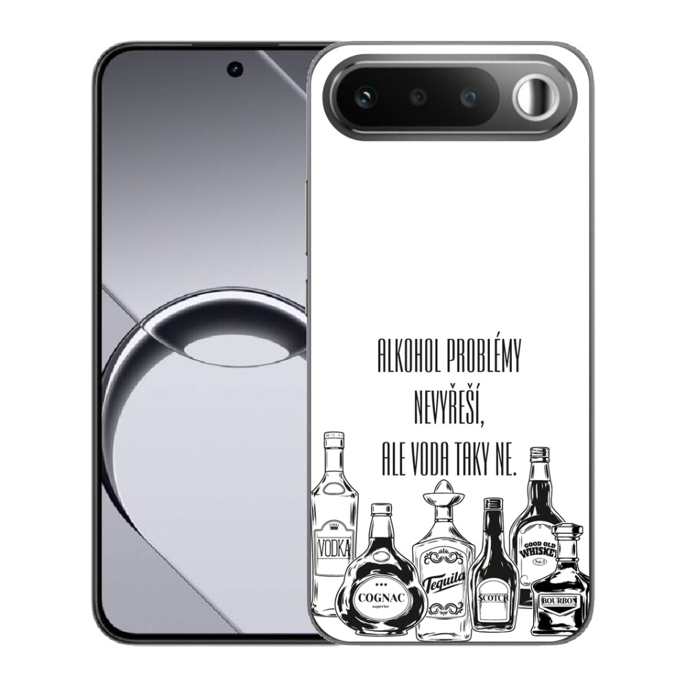 mmCase géltok a Realme 16 5G-hez – vicces felirat fehér háttérrel