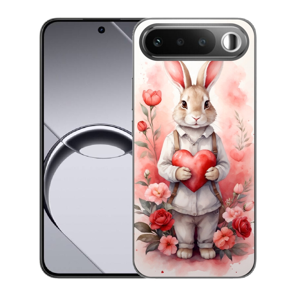 mmCase géltok a Realme 16 5G-hez – nyuszi szívecskével