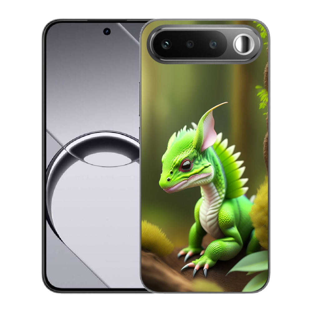 mmCase géltok a Realme 16 5G-hez – zöld sárkány