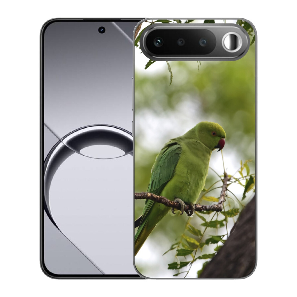 mmCase géltok a Realme 16 5G-hez – zöld papagáj