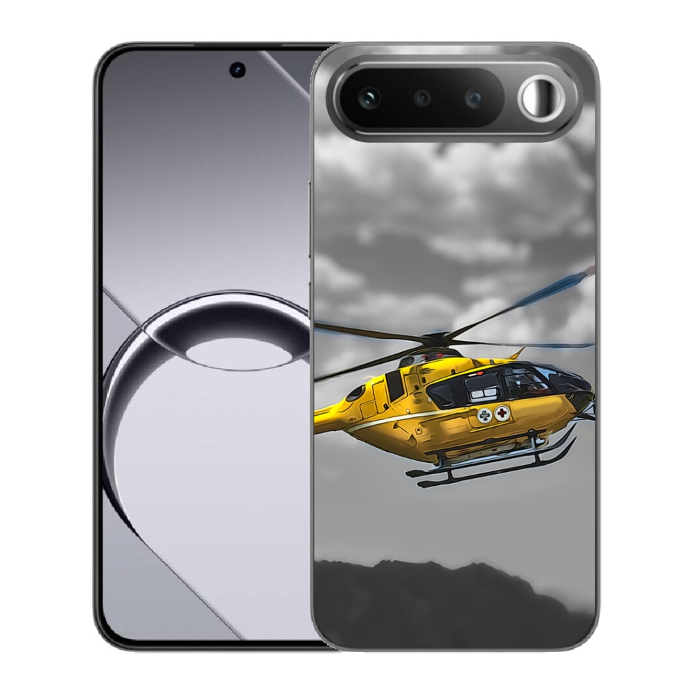 mmCase géltok a Realme 16 5G-hez – sárga helikopter