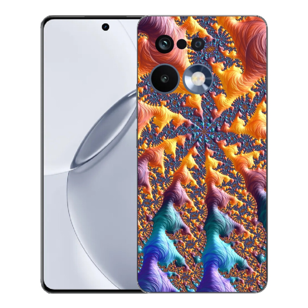 mmCase gélhuzat a Realme 16 Pro+ készülékhez – absztrakt motívum 23