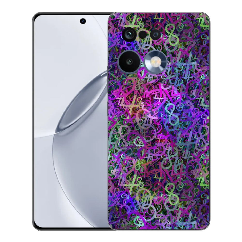 mmCase gélhuzat a Realme 16 Pro+ készülékhez – absztrakt motívum 25
