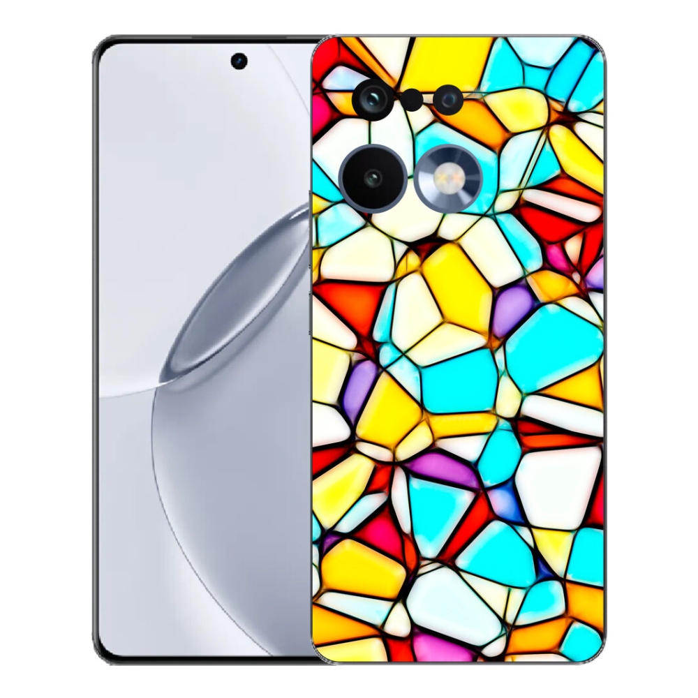 mmCase gélhuzat a Realme 16 Pro+ készülékhez – absztrakt motívum 40