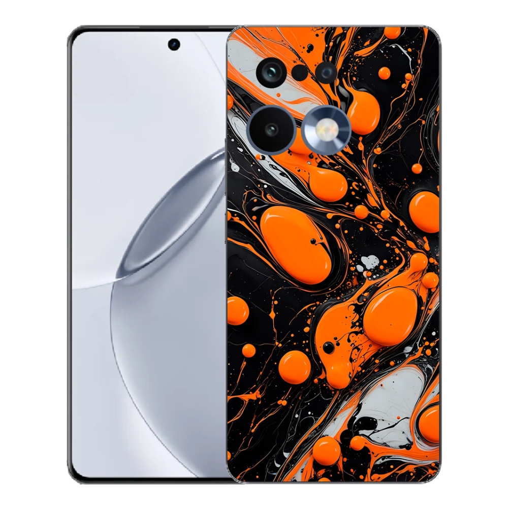 mmCase gélhuzat a Realme 16 Pro+ készülékhez – absztrakt motívum 41