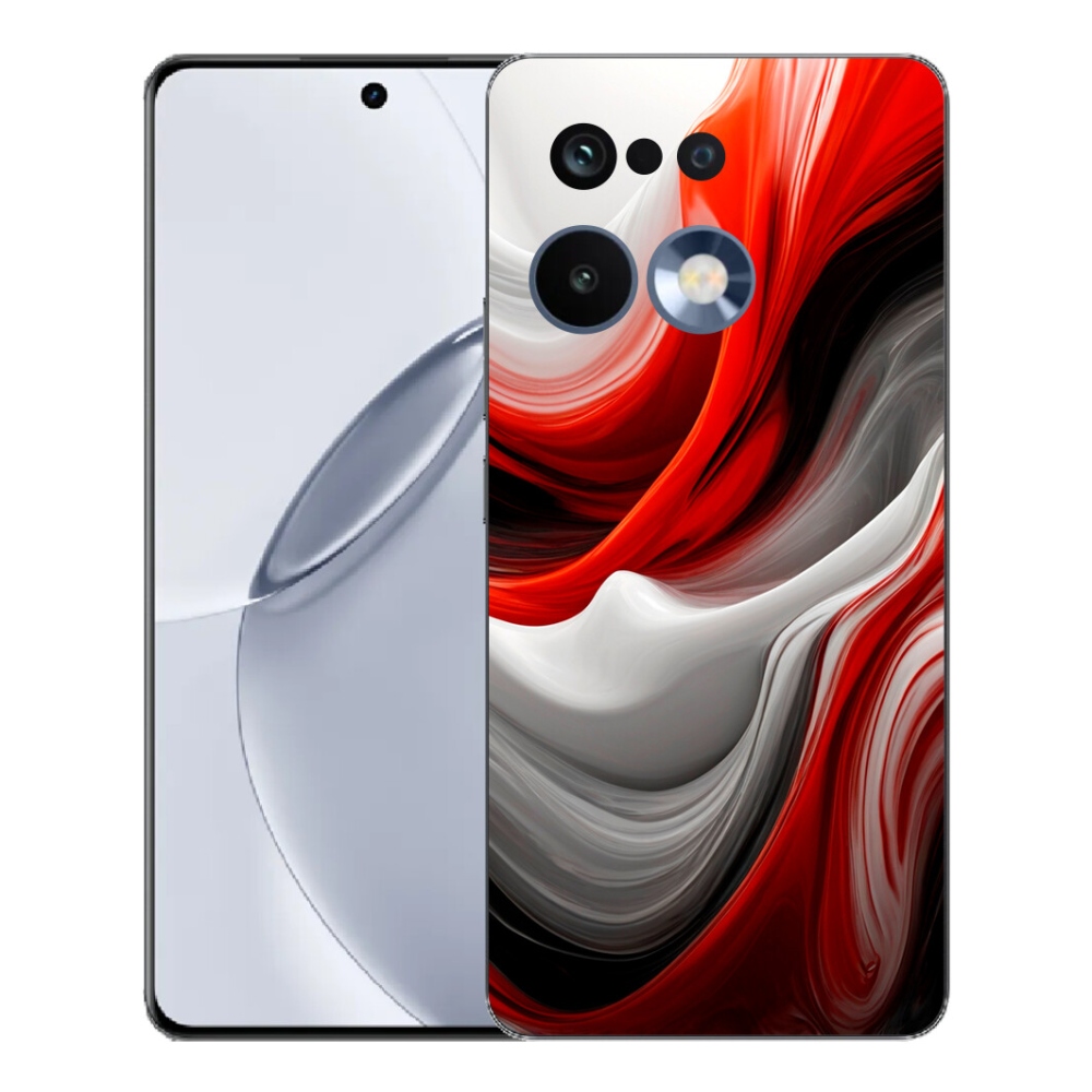 mmCase gélhuzat a Realme 16 Pro+ készülékhez – absztrakt motívum 47