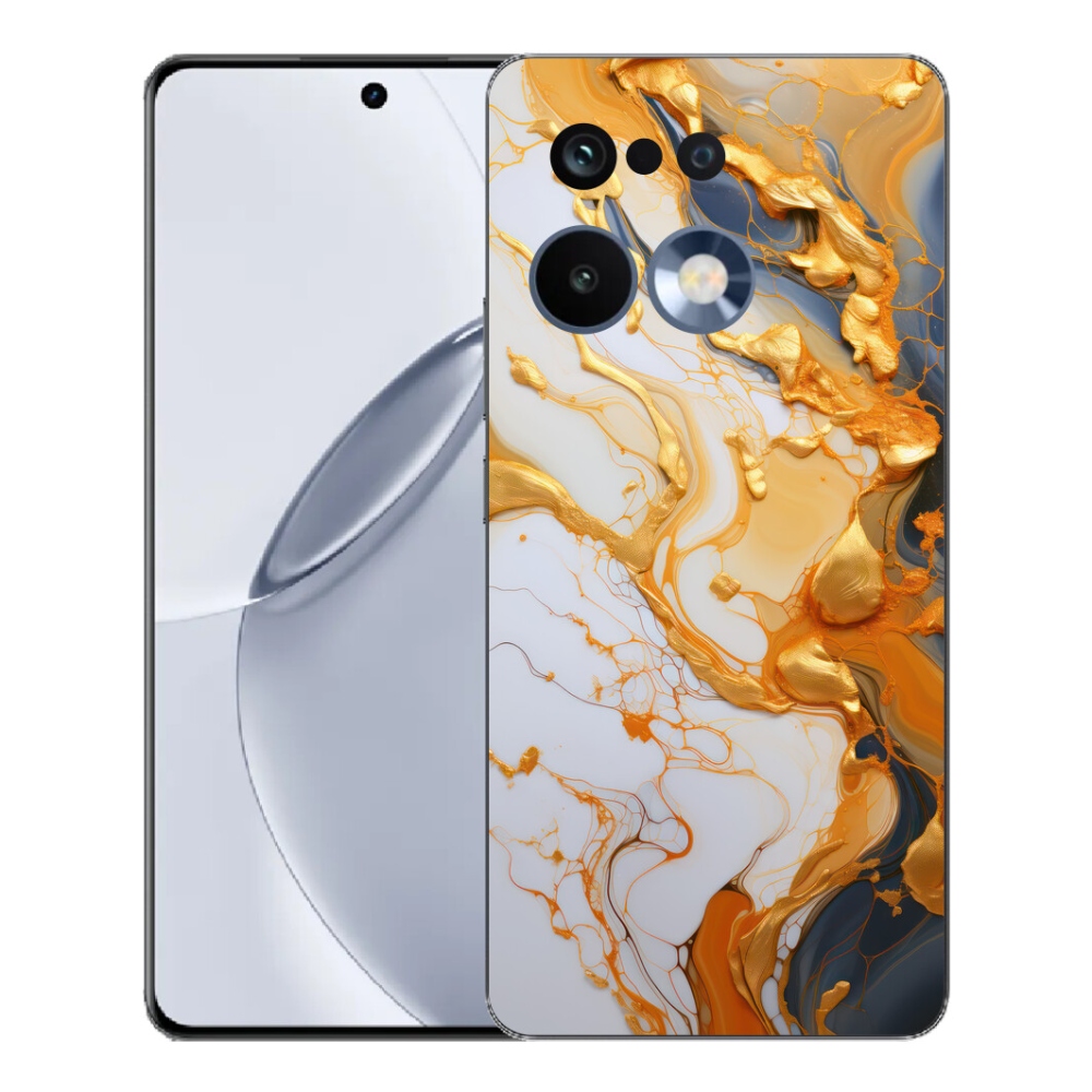 mmCase gélhuzat a Realme 16 Pro+ készülékhez – absztrakt motívum 6