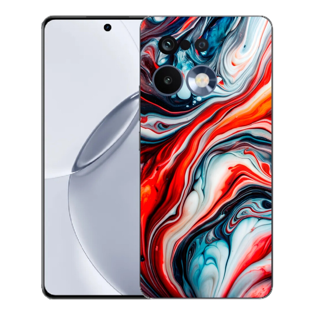 mmCase gélhuzat a Realme 16 Pro+ készülékhez – absztrakt motívum 63