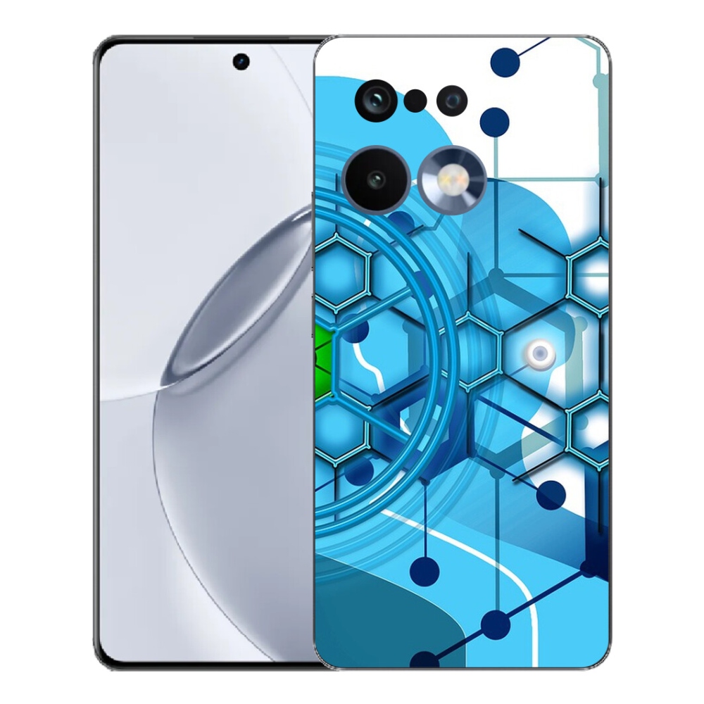 mmCase gél tok a Realme 16 Pro+ készülékhez – absztrakt minta 2