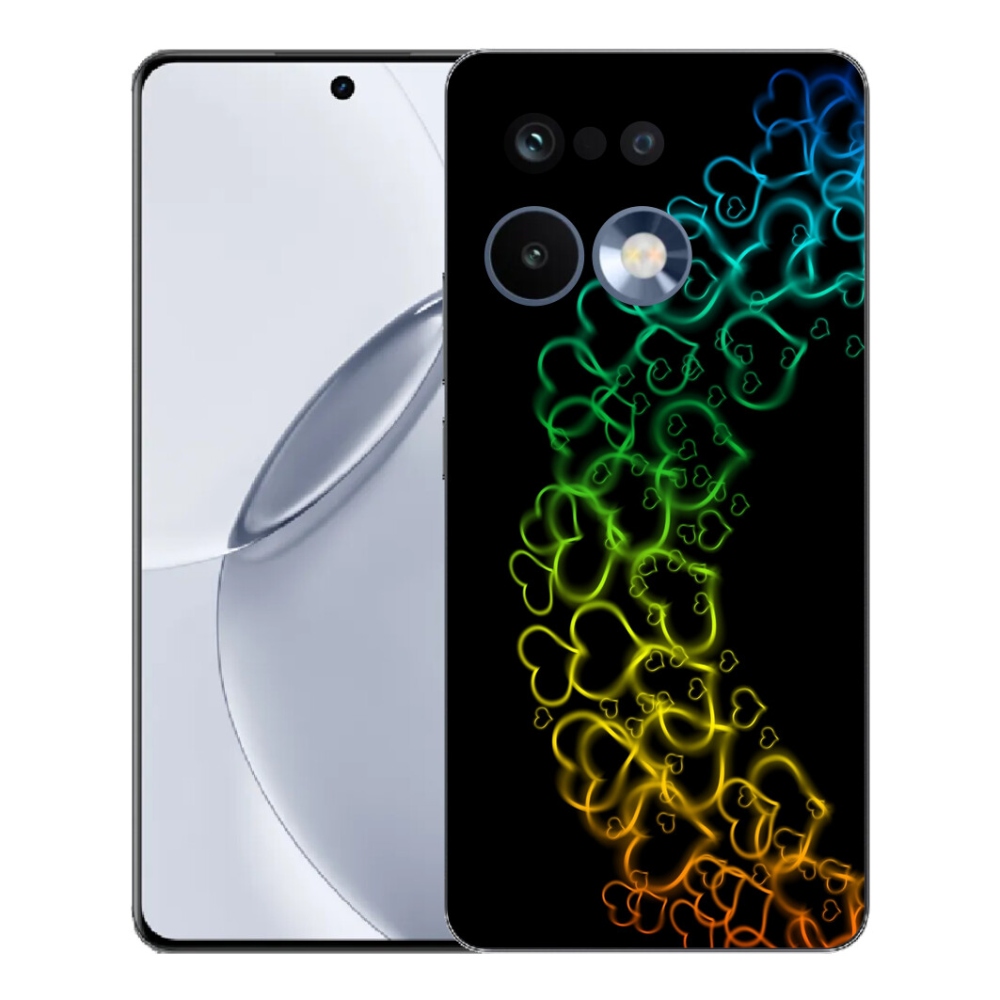 mmCase géltok a Realme 16 Pro+ készülékhez – színes szívecskék