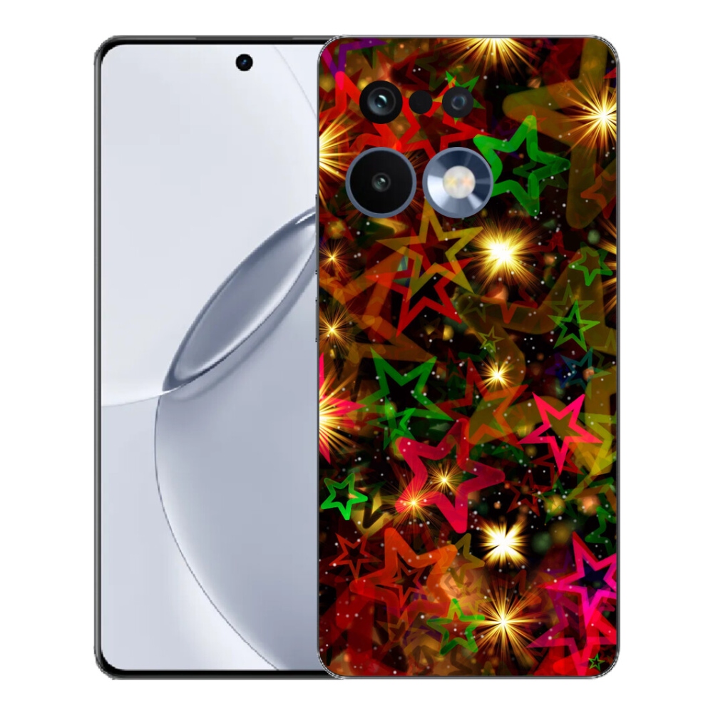 mmCase gél tok a Realme 16 Pro+ készülékhez – színes csillagok
