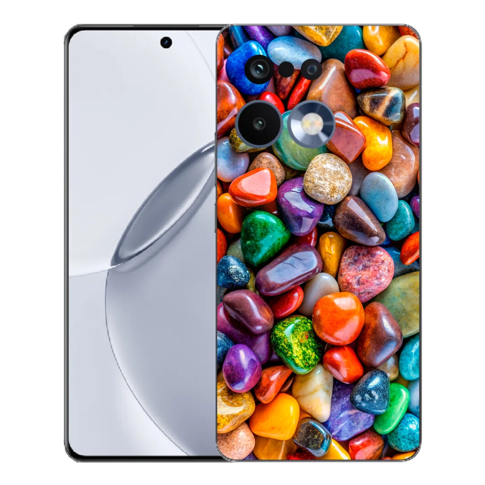 mmCase gél tok a Realme 16 Pro+ készülékhez – színes strasszokkal