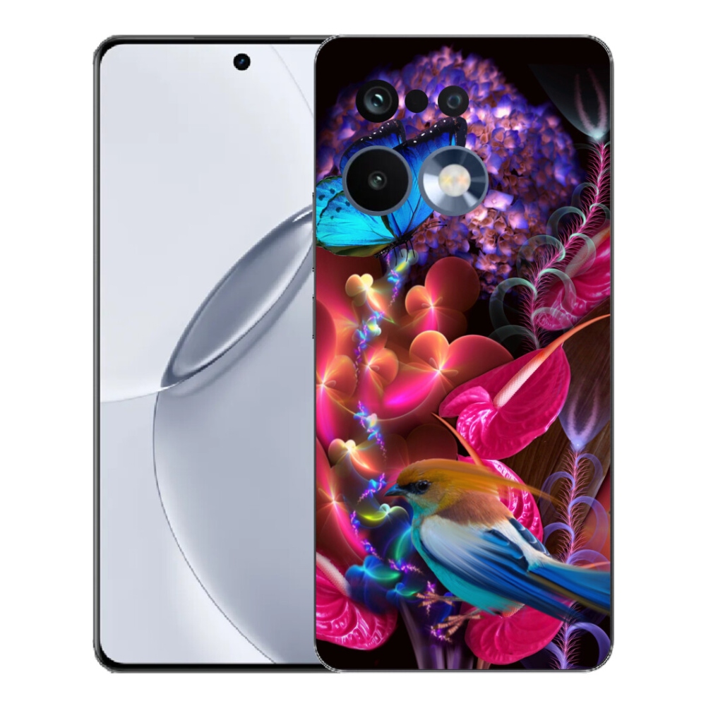 mmCase géltok a Realme 16 Pro+ készülékhez – színes virágok
