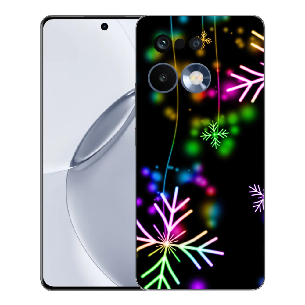 mmCase géltok a Realme 16 Pro+ készülékhez – színes hópelyhek