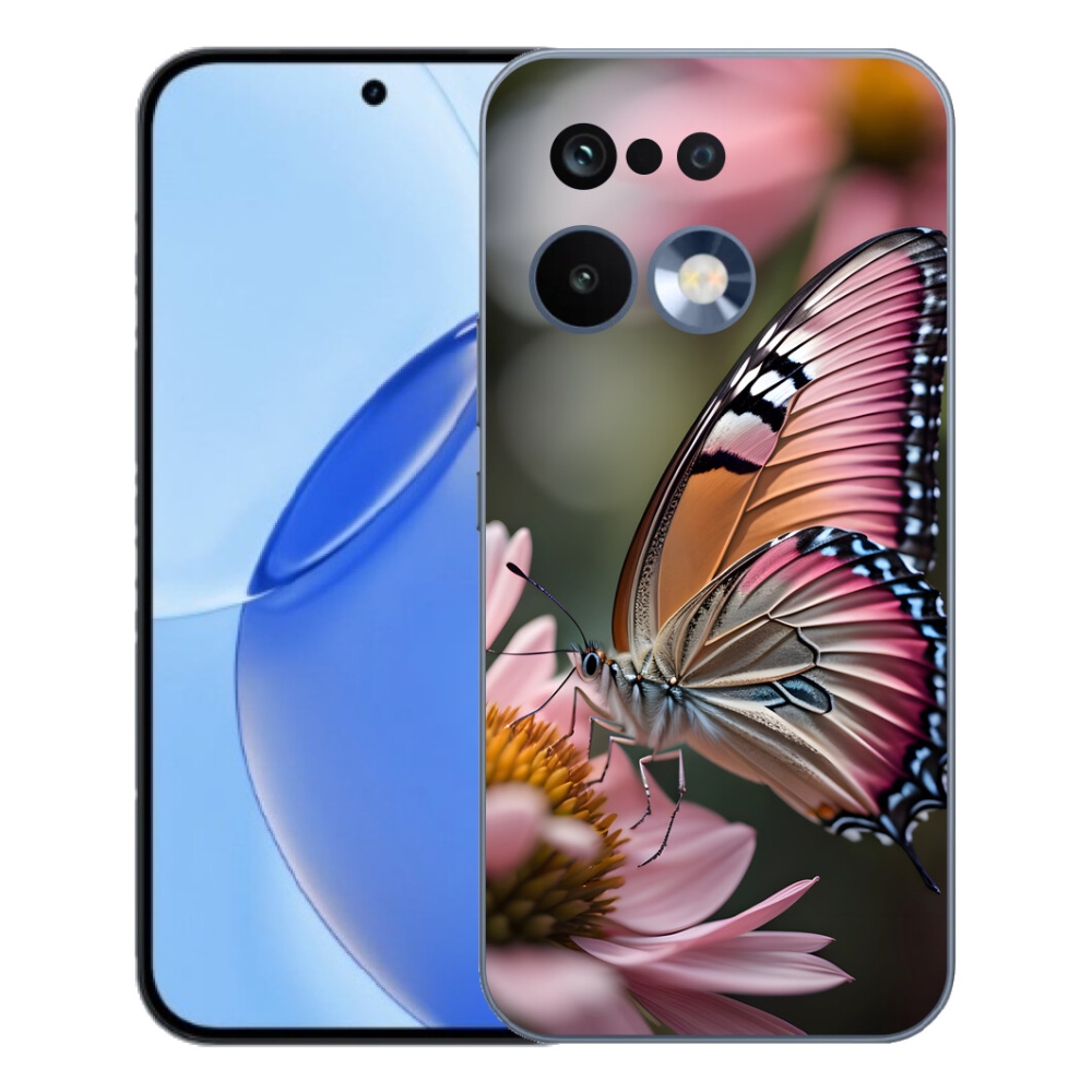 mmCase gél tok a Realme 16 Pro-hoz – színes pillangó