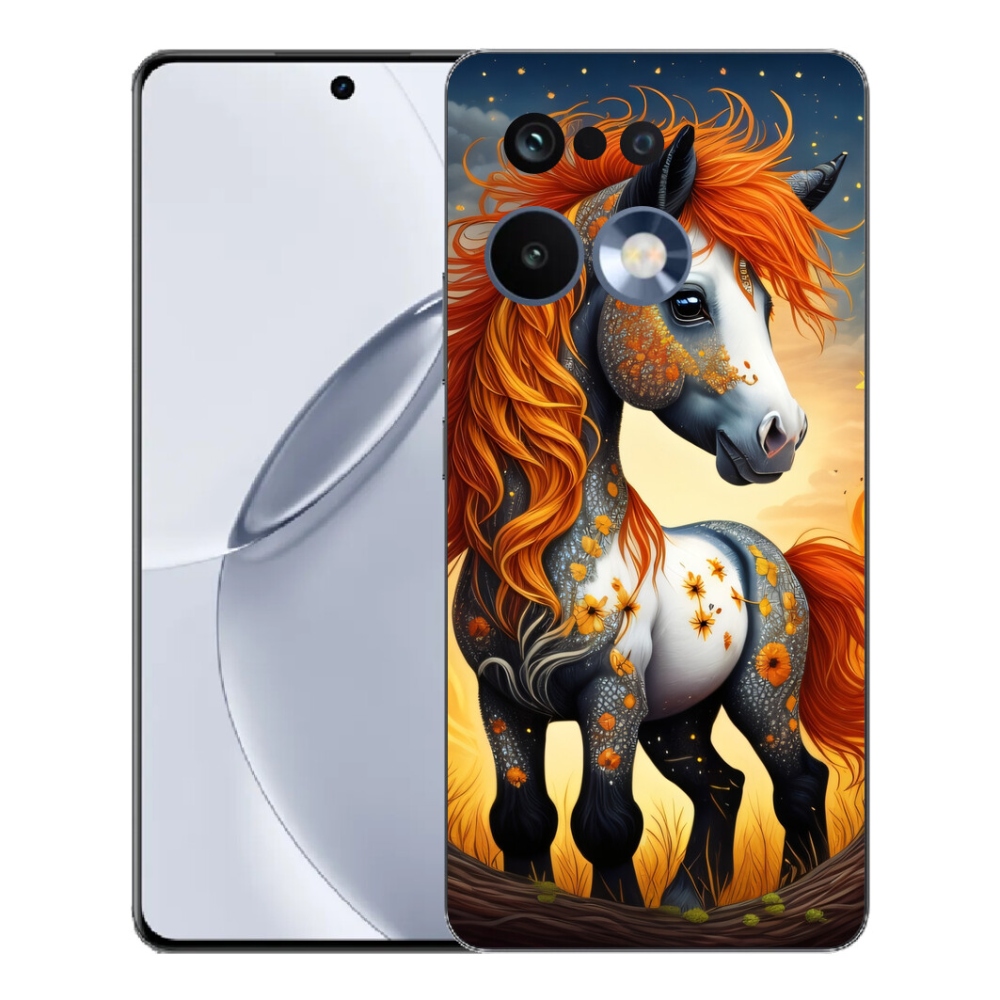 mmCase gél tok a Realme 16 Pro+ készülékhez – színes póni
