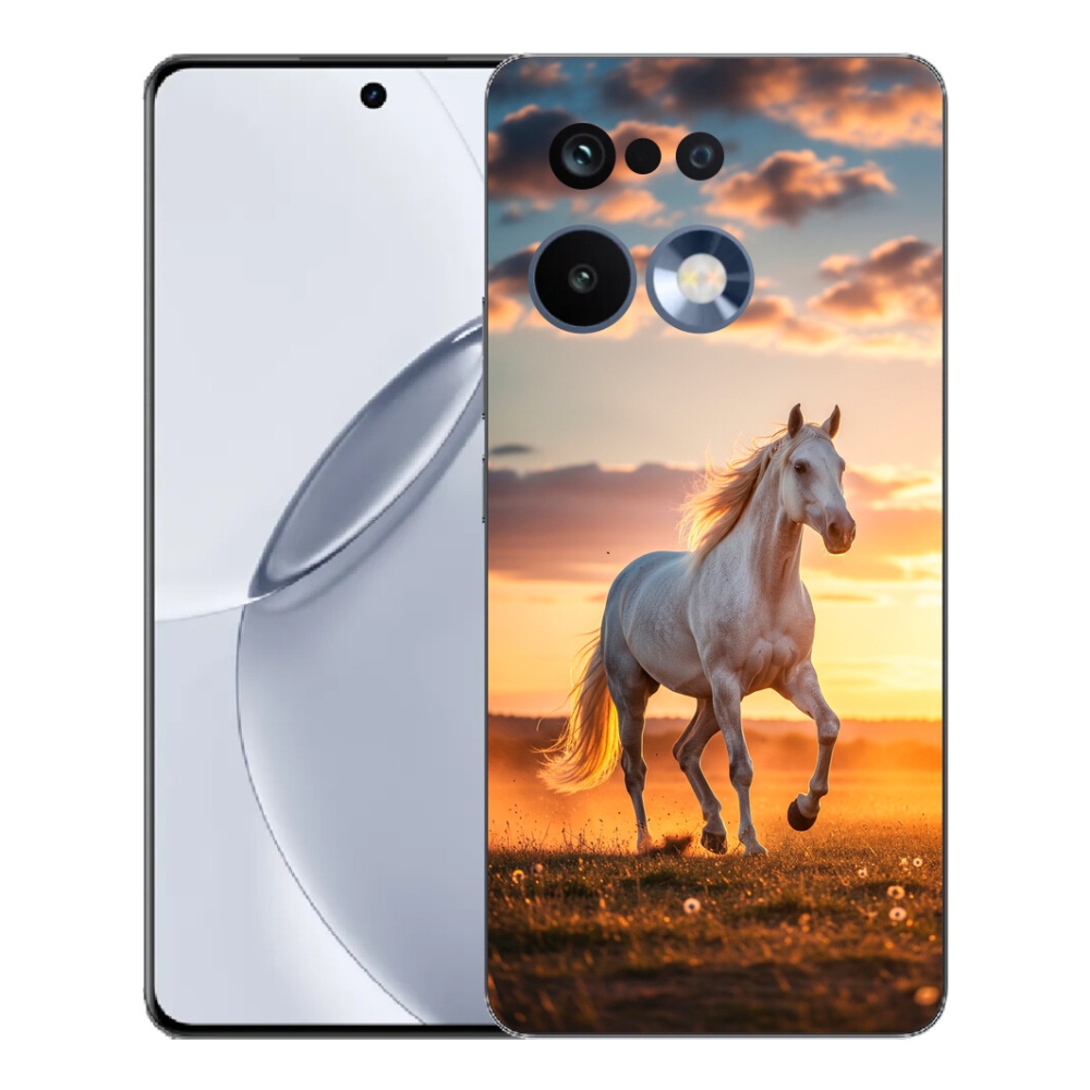 mmCase géltok a Realme 16 Pro+ készülékhez – futó fehér ló 2