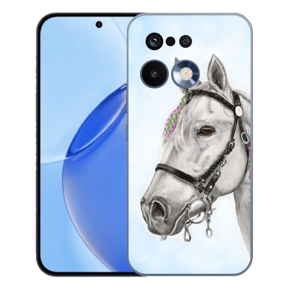 mmCase géltok a Realme 16 Pro-hoz – fehér ló 1