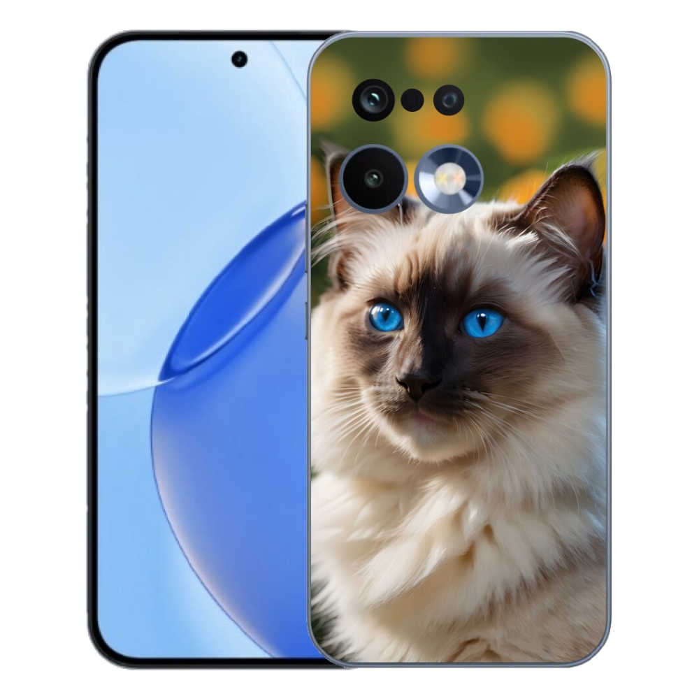 mmCase géltok a Realme 16 Pro-hoz – fehér ragdoll