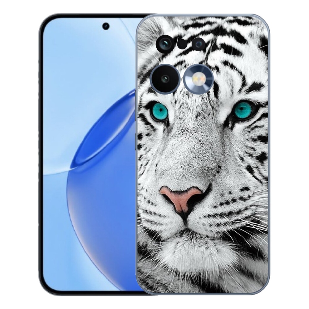 mmCase géltok a Realme 16 Pro-hoz – fehér tigris