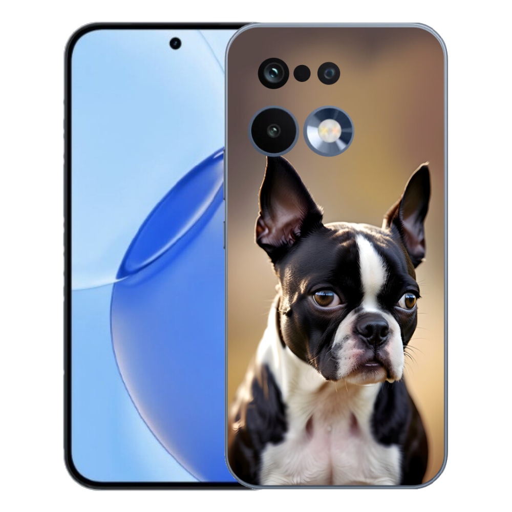 mmCase gél tok a Realme 16 Pro-hoz – bostoni terrier