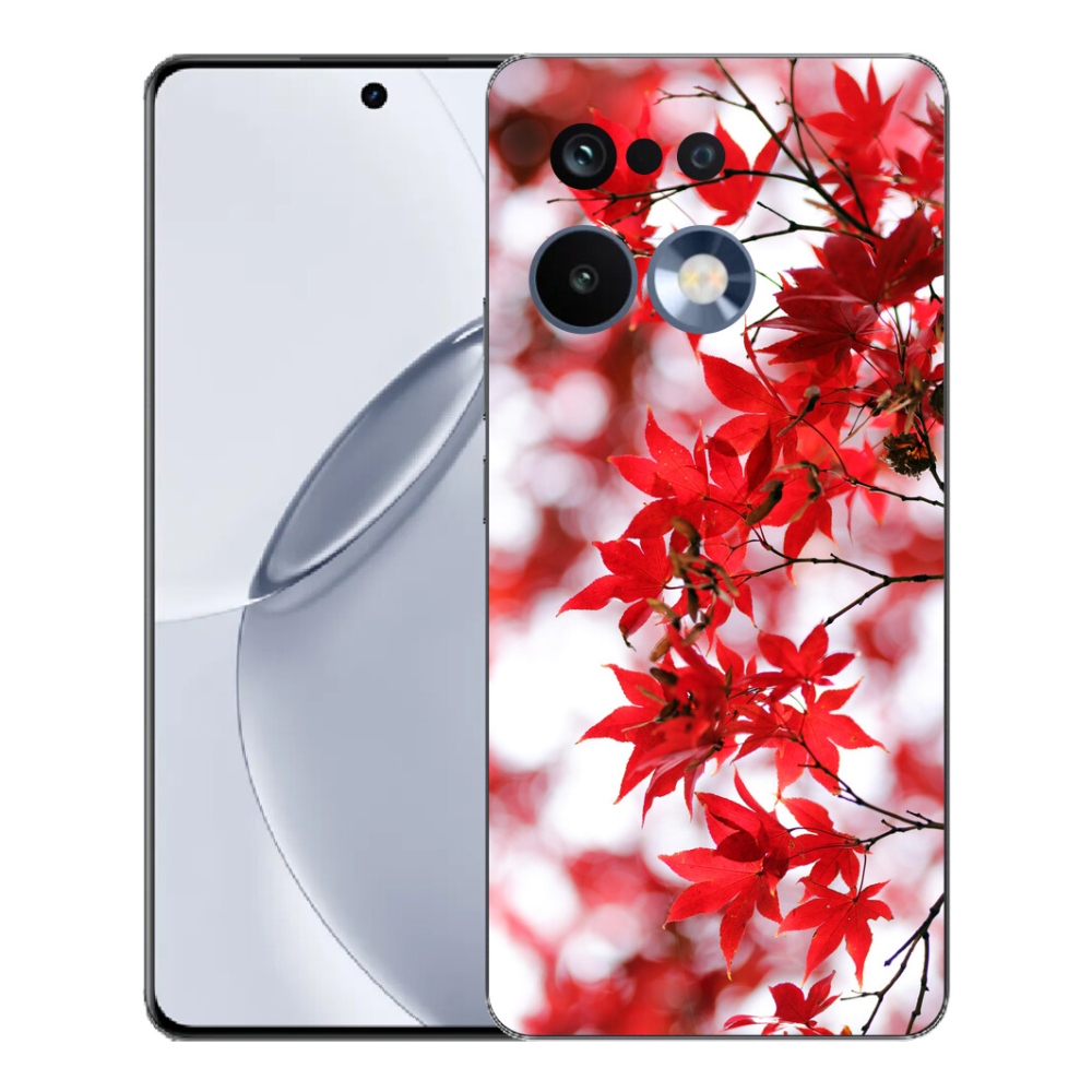 mmCase géltok a Realme 16 Pro+ készülékhez – vörös levelek