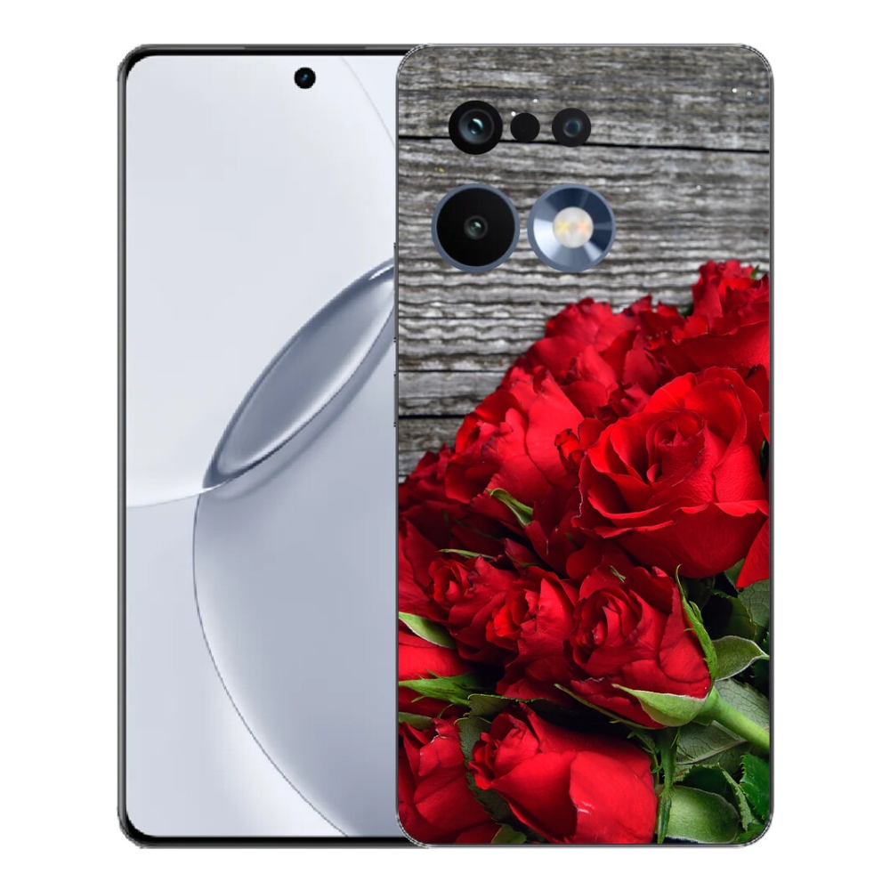 mmCase géltok a Realme 16 Pro+ készülékhez – vörös rózsák