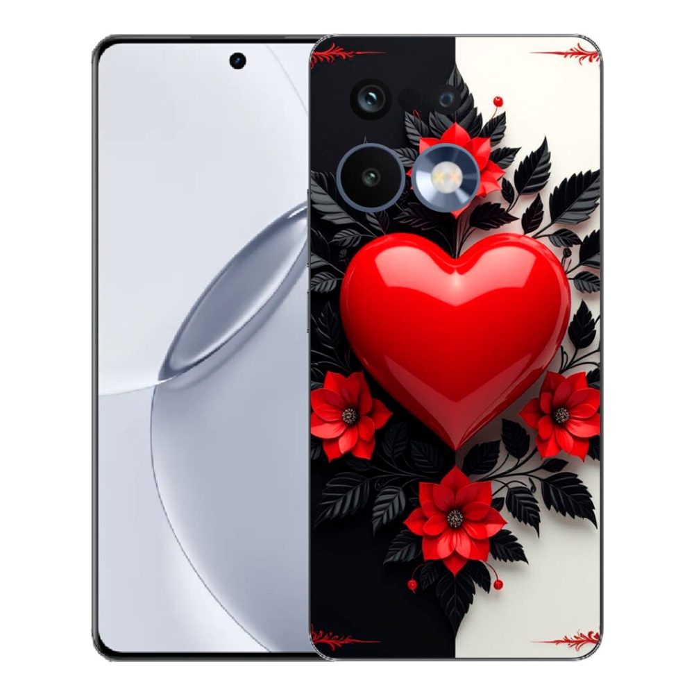 mmCase géltok a Realme 16 Pro+ készülékhez – piros szív