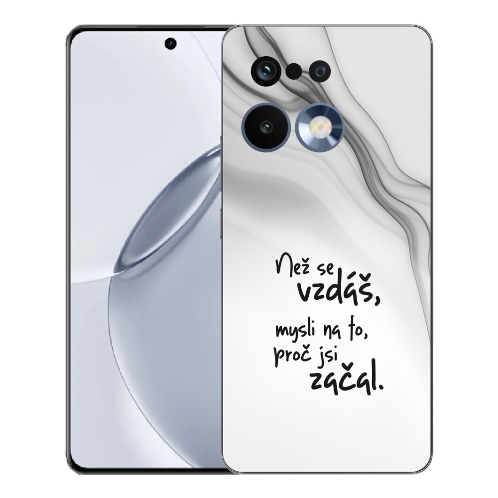 mmCase géltok a Realme 16 Pro+ készülékhez – idézet 2, fehér háttérrel