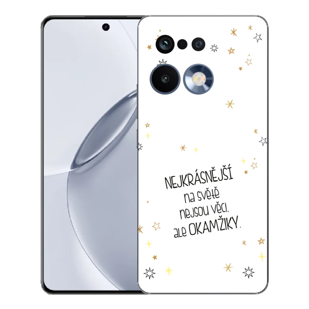 mmCase géltok a Realme 16 Pro+ készülékhez – idézet 4, fehér háttérrel