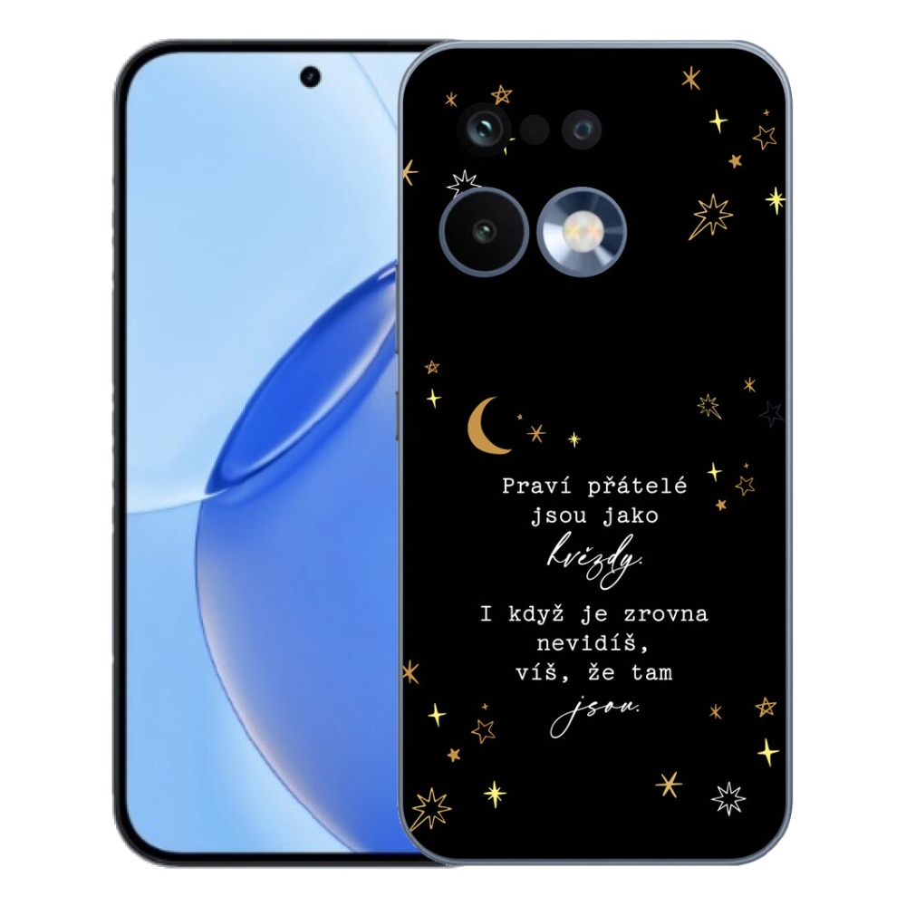mmCase géltok a Realme 16 Pro-hoz – idézet 6, fekete háttérrel
