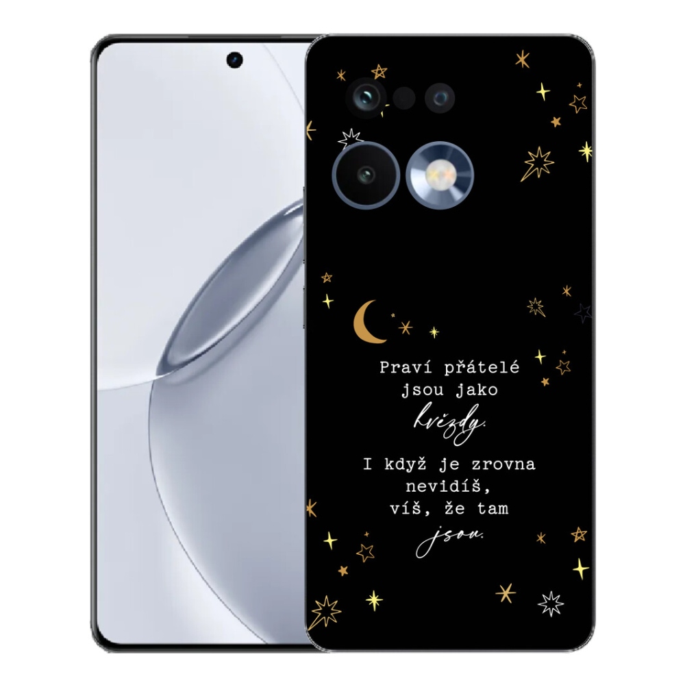 mmCase géltok a Realme 16 Pro+ készülékhez – idézet 6, fekete háttérrel