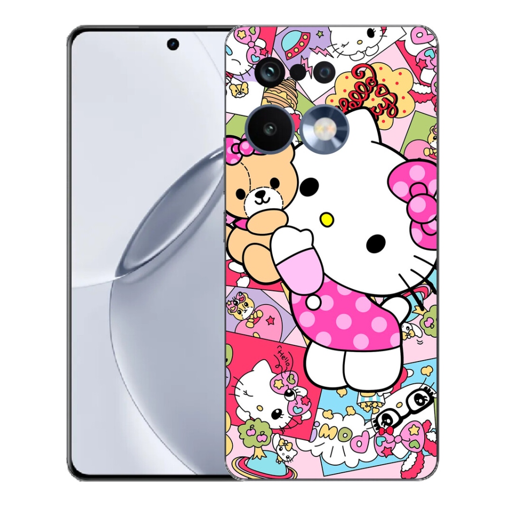 mmCase géltok a Realme 16 Pro+ készülékhez – aranyos cica