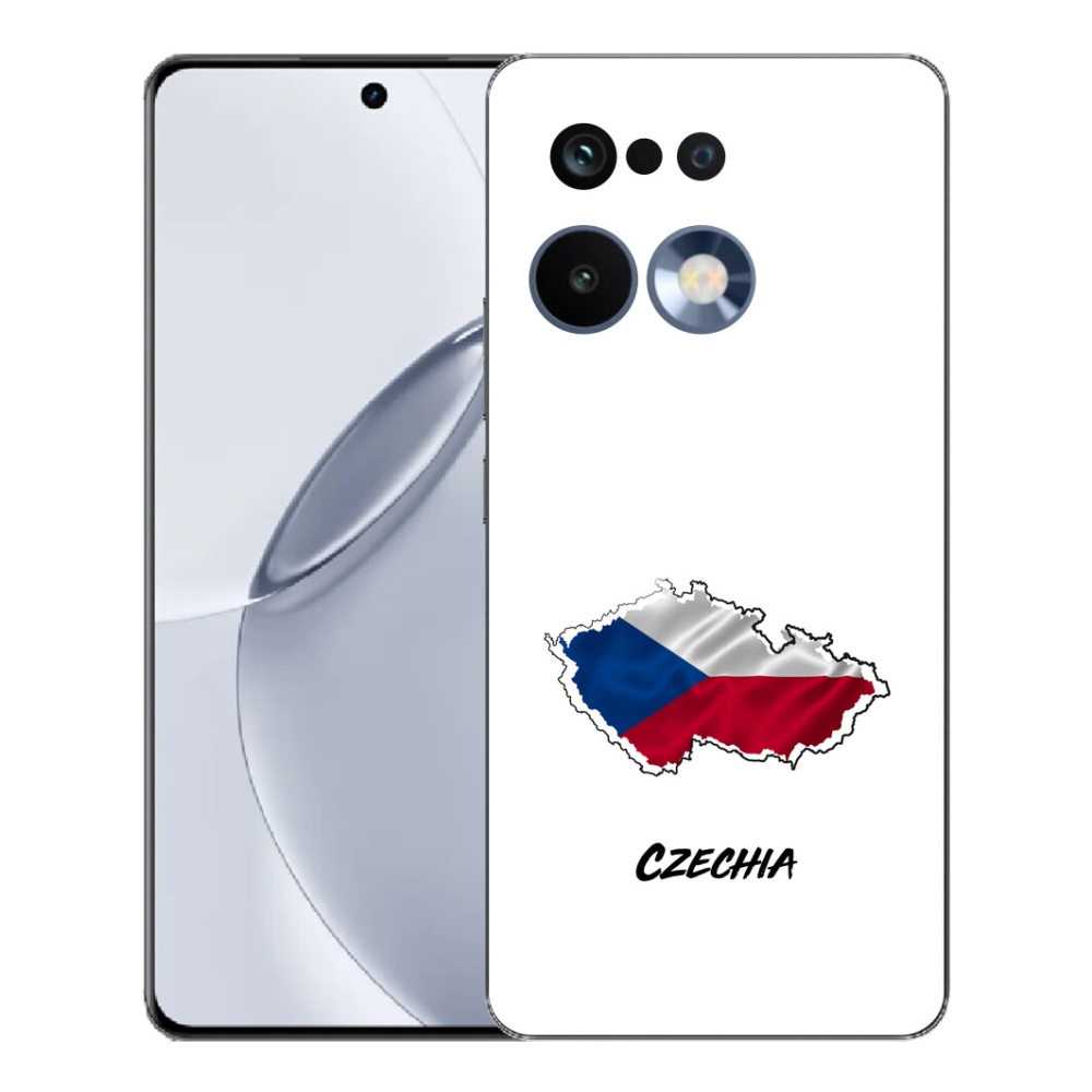 mmCase géltok a Realme 16 Pro+ készülékhez – Czechia, fehér háttér