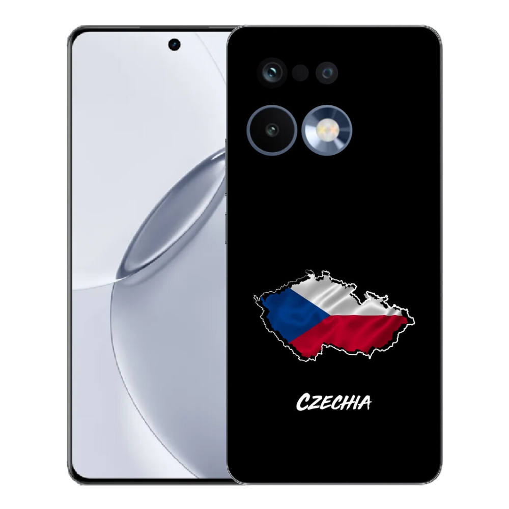 mmCase géltok a Realme 16 Pro+ készülékhez – Csehország, fekete háttér