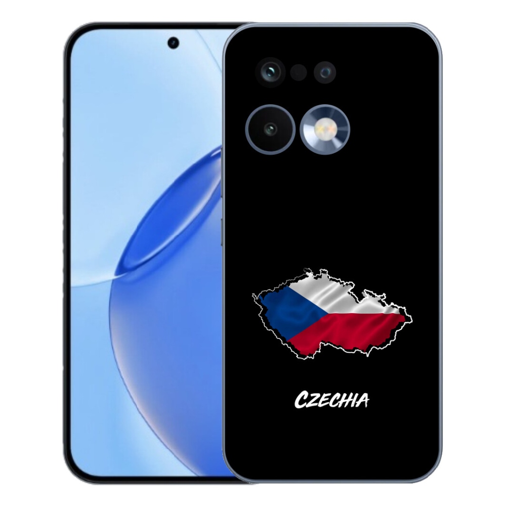 mmCase géltok a Realme 16 Pro-hoz – Czechia, fekete háttér