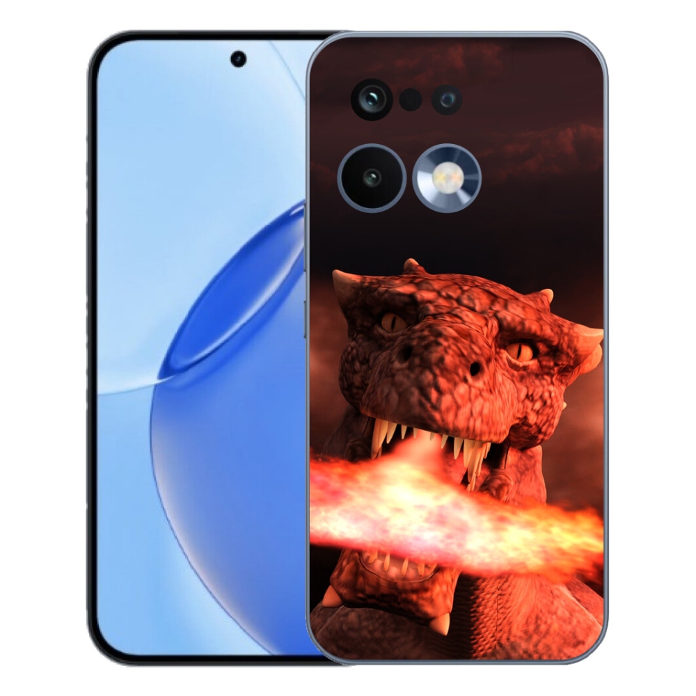 mmCase gélhuzat a Realme 16 Pro-hoz – sárkány