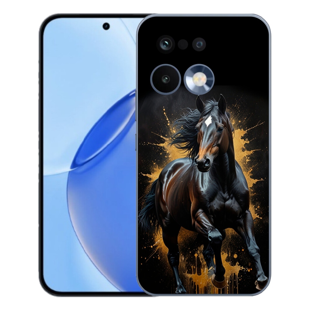 mmCase géltok a Realme 16 Pro-hoz – elegáns fekete csikó