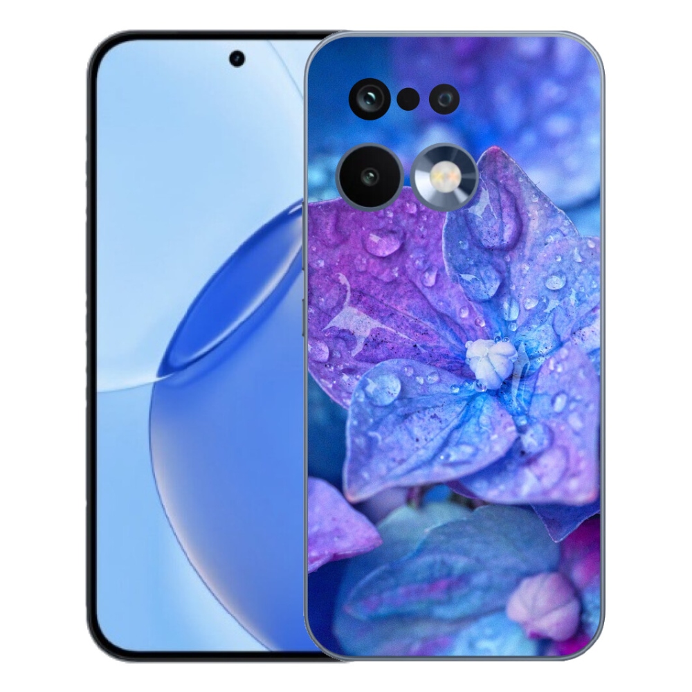 mmCase gélhuzat a Realme 16 Pro-hoz – lila virág