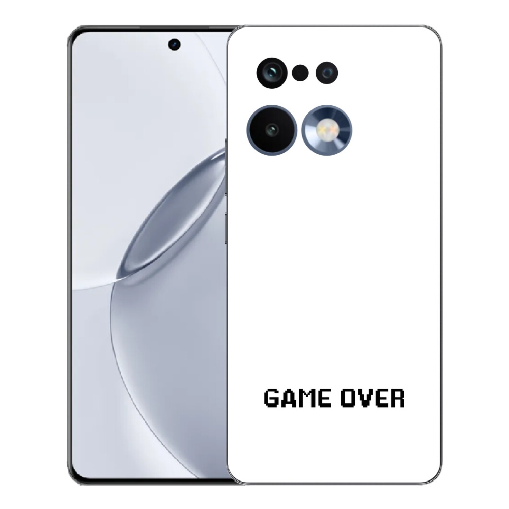 mmCase géltok a Realme 16 Pro+ készülékhez – „game over” fehér háttérrel