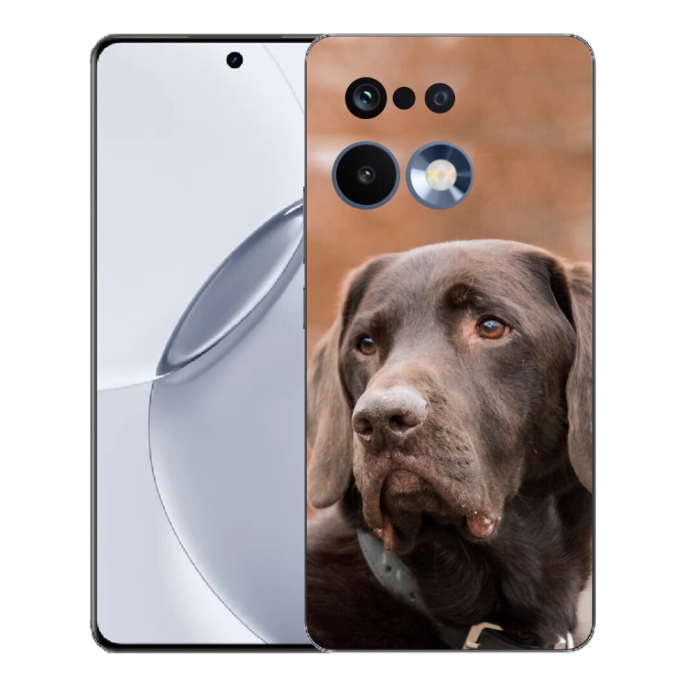 mmCase gél tok a Realme 16 Pro+ készülékhez – barna labrador