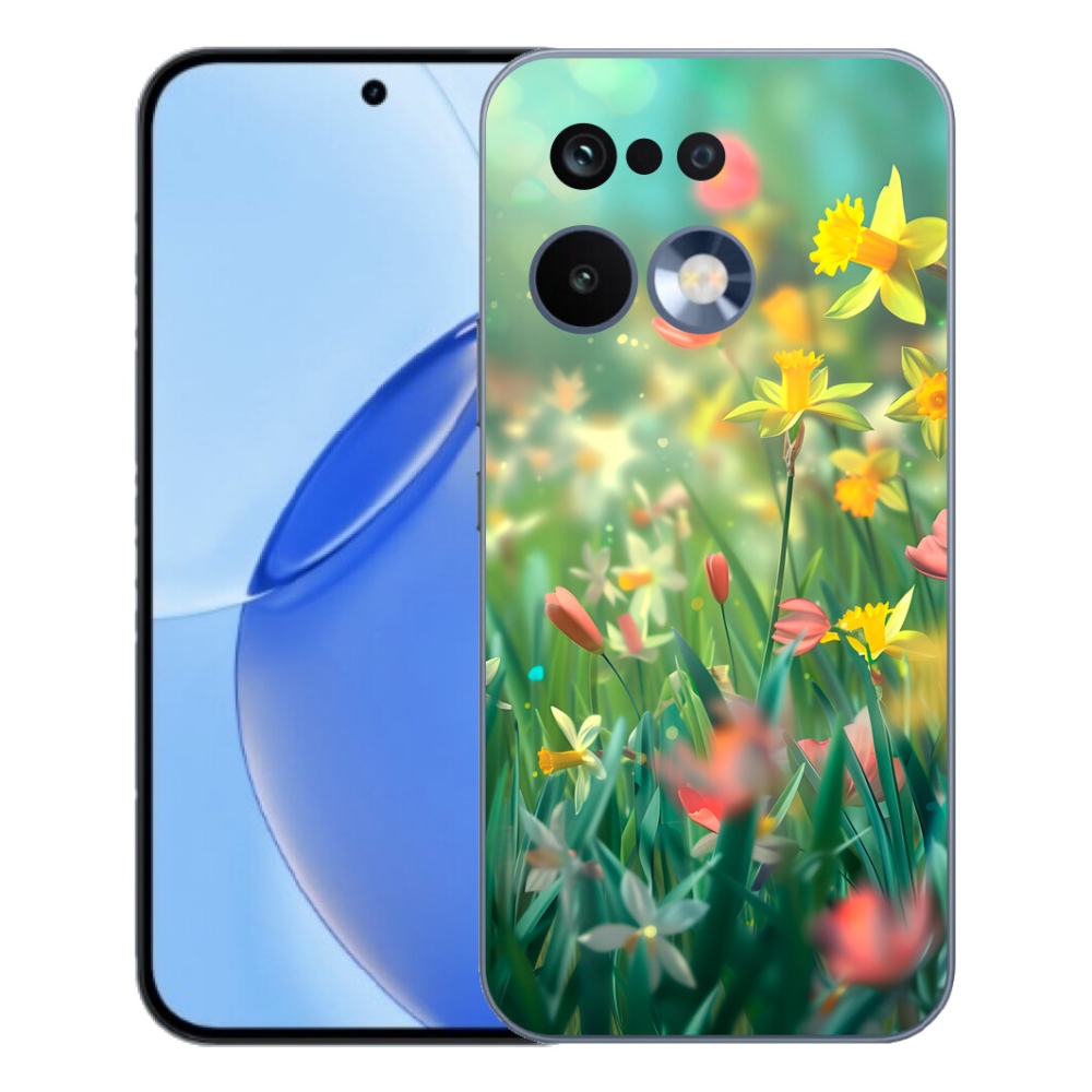 mmCase géltok a Realme 16 Pro-hoz – tavaszi virágok